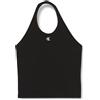 Calvin Klein Plus Slub Rib Halterneck Top J20j223445 Altri Top in Maglia Donna (Pacco da 1)