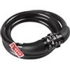 On Bike Antifurto A Spirale Con Combinazione 8x1000 Mm | Antifurto Bici A Cavo In Acciaio Rivestito PVC Con Codice Numerico 4 Cifre Flessibile E Resistente