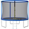 JUMMICO Trampolino da Giardino Trampolino per Bambini con Scaletta e Rete di Sicurezza Ø 183/220/290/360cm Tappeto Elasticoper Adulti e Bambini