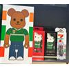 MEDICOM TOY 7-Eleven Exclusive BE@RBRICK 400% & 100% + Hello Kitty Plush Set Limited Edition