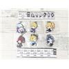 Takara Tomy Oshi no Ko DefoRaba! Portachiavi 2 set completi 6 Gashapon Takara Tomy...