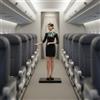 Figurina Donna 1/18 Modellino in Scala Miniatura Donna Dipinta a Mano