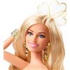 Barbie Indossa Barbie discoteca dorata capelli lunghi Margot Robbie come bambola da ...