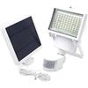 Lumisky Set di 2 faretti solari bianchi potenti luci a pannello solare deportato LED bianco COOPER WHITE H22cm con sensore di movimento orientabile