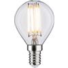 Paulmann lampadina a filamento LED a gocce E14 5 W 2700 K dimmerabile trasparente