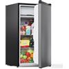 Upstreman 91L Frigorifero senza congelatore BR321-Argento | 47,5 cm di larghezza, 84 cm di altezza, 0-10 °C / 5 livelli, 85 kWh/anno, 41 dB