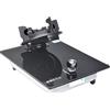 CHALKE Fornello A Gas da Incasso 33CM Fornello A Gas A Nove cavità da 5,2KW, Piano Cottura in Vetro Temperato Nero, Coperchio Ribaltabile Facile da Pulire (Color : A, Size : NG)