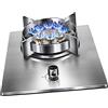 CHALKE Stufa Da Appoggio For Fornello A Gas, Supporto For Pentola In Ghisa Ad Alta Fiamma Con Cavità Da 7,2 KW, Fornello A Gas Portatile Bruciatore In Acciaio Inossidabile A Risparmio Energetico ( Size : LPG