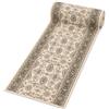Mazovia Tappeto Passatoia Corridoio 80x100cm Crema Classico Tradizionale | Tappeto Passatoia per Cucina Lavanderia Camera da Letto Beige Facile da Pulire Resistente Ai Detergenti Venduto al Metro