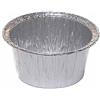 Cuki Expert - Vaschetta Tonda Alluminio - Pirottini Muffin - stampi USA e Getta Muffin - per Forno Tradizionale e microonde - Ø 7cm - h 3,8cm - 100pz