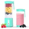 DENOKIN Frullatore portatile, frullatore, 450 ml, mini mixer ricaricabile USB-C