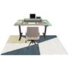 Tehocwiz Tappetino per Sedia a Rotelle 120 x 150 cm Tappetino Gaming Pavimento | Poliestere Tappeto Salvapavimento Antiscivolo, Tappetino per Sedia da Ufficio Gaming, Tappetino Pavimenti per Parquet