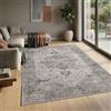 Carpetsale24 Tappeto Lavabile Beige 200x290 cm Vintage Grande Tappeto per Soggiorno Sala da Pranzo Zona Giorno Design Orientale Pelo Corto Facile da Pulire Lavabile in Lavatrice