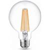 Area illumina Lampadina LED Filament 3000K G95 E27 7W Classe A - PACCO DA 1 PEZZO | 1532 Lumen a 360°, Luce Calda o Naturale, Attacco E27 Standard, 93,4% Risparmio Energetico, Ø 9,5 cm x H 13,5 cm