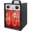 HENGMEI Termoventilatore elettrico da 3 KW con termostato, 3 livelli di riscaldamento, per cantieri, officina, garage