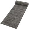 Mazovia Tappeto Passatoia Corridoio 100x300cm Nero Antracite Tinta Unita | Tappeto Passatoia per Cucina Lavanderia Camera da Letto Facile da Pulire Morbido Pelo Corto Minimalista Venduto al Metro