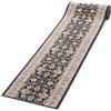 Mazovia Tappeto Passatoia Corridoio 70x150cm Nero Antracite Classico | Tappeto Passatoia per Cucina Lavanderia Camera da Letto Tradizionale Facile da Pulire Morbido Pelo Medio Venduto al Metro
