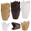 ISIYINER Pirottini di Carta per Muffin Tulip Cupcake Liners Cake Paper Wrappers per Feste di Compleanno Matrimoni Baby Shower 150 Pezzi