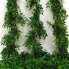 VOELIGT 3 ruscus artificiali italiani 1,8 m, ghirlanda verde morbida al tatto