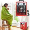 VA-Cerulean Termoventilatore elettrico 3 KW con termostato integrato e protezione da sovraccarico 220 V casa riscaldamento elettrico