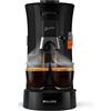 PHILIPS Senseo Select ECO CSA240/20 - Macchina per cialde da caffè, con funzione memo in plastica riciclata, colore: Nero
