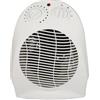 Brigros White - Termoventilatore Da Bagno 230v, Stufetta Elettrica Potenza Regolabile 1000-2000w, Scaldabagno Con Protezione IP20
