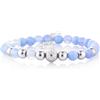 Gerba Bracciale da Donna Jasmine Gerba Woman Calcedonio ed Argento 925