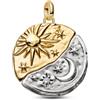 PANDORA Medaglione XL 764806C01 sole e luna