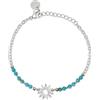 KIDULT - Bracciale Donna - Bracciale con diaspro azzurro e sole - 831222