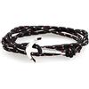 ZENSE - Bracciale regolabile in cordoncino con ancora di mare