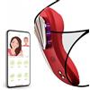 GQTYBZ Vibratoreper Donna Wireless Uovo Vibrante Telecomandato Sex toys, App Ovetto Vibrante Donna Vibratori Portatili Stimolatore Clitoride Femminile Bullet G Spot Toys Sessuali per Mutandine Vibranti