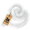 COM-FOUR® Ghirlanda natalizia da 600 cm, 3 ghirlande di abete da 200 cm | Decorazione natalizia per albero di Natale