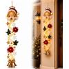 Generic Decorazione Natalizia per Porta, Fuoriporta Luminoso per l'Ingresso，A | Decorazione Verticale Luminosa per Ingresso, Finestra e Parete, Addobbo Natalizio da Appendere per un'Atmosfera Festiva