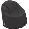 Ready Steady Bed Sedia a sacco per bambini | Comodo sedile BeanBag per interni ed esterni | Mobili per bambini resistenti all'acqua | Design ergonomico Durevole Comodo (Grigio scuro)