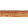 Generisch Scaffale da parete, 120 x 30 x 2,5 cm, in legno massiccio di acacia | Legno di acacia massiccio, bordo naturale rustico, versatile, facile da pulire, pezzo unico