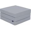 Ready Steady Bed - Materasso pieghevole singolo a Z | Letto a Z pieghevole resistente all'acqua | Materasso per bambini, ospiti, soggiorno, camera da letto, pernottamento | Pouf futon comodo | Divano