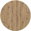 Generic Tavolo rotondo Ø 40 x 1,5 cm in legno ingegneristico | Materiale a base di legno, uso interno, sala da pranzo, soggiorno, ufficio, progetti fai da te, facile manutenzione