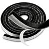Ezitruz 9 M Guarnizione Spazzola 9 mm(L) x5 mm(P) Guarnizione a Spazzola Autoadesiva Nera Antipolvere Riduzione del Rumore per Finestre Porte Armadi a Muro Porte Scorrevoli