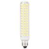 LPFWSK Lampadina LED E11, 13W Dimmerabile (equivalente alogeno 130W) 134 Perline LED 1300LM 2835SMD Lampadina a mais LED 220V per illuminazione di lampadari, Angolo del fascio 360°,Cold white,1 Pack