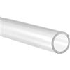 PATIKIL 20mm ID 25mm OD 0.2m Trasparente Tubo Rigido PVC Rigido Tubo Tondo | per Acqua, Artigianato, Display Cremagliera