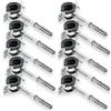 KNM Trade Collari Per Tubi Antivibranti 4 108-114mm | Gomma EPDM, acciaio zincato, resistenza alla corrosione, montaggi