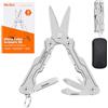 NexTool Mini forbici multifunzione Sailor S0,8 in 1, strumento multifunzione EDC micro ultraleggero per portachiavi con taglierina seghettata, pinzette, per campeggio ed escursionismo, per
