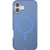 PopSockets Custodia per iPhone 16 Plus compatibile con MagSafe, custodia per iPhone 16 Plus, compatibile con ricarica wireless, solo custodia - Vermeer Blue