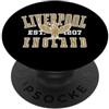 Desert Merch Liverpool England Shop Stampa regale del Liverpool England con ali di fegato PopSockets PopGrip Adesivo