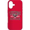 Desert Merch Liverpool England Shop Custodia per iPhone 17 Liverpool England - Ali di fegato, colore: nero/bianco invecchiato