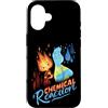 Disney Pixar Disney and Pixar's Elemental Chemical Reaction Ember & Wade Custodia per iPhone 16