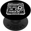 JB's Pop Culture Shop Stampa meccanica We Keep The Power On White PopSockets PopGrip Adesivo