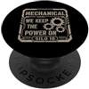 JB's Pop Culture Shop Meccanico Manteniamo il potere sulla stampa a colori della polvere PopSockets PopGrip Adesivo