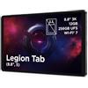 Lenovo Legion Tab Tablet - Display 8.8 3K (3040x1904) 165Hz, Processore Qualcomm Snapdragon 8 Elite Gen 5, RAM 12GB LPDDR5T, Memoria 256GB, Wi-Fi 7, Tablet Android 16 - Eclipse Black