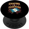 Guatemalan Flag Country Chapina Guatemala Bandiera Home Paese Guatemalan Chapina PopSockets PopGrip Adesivo